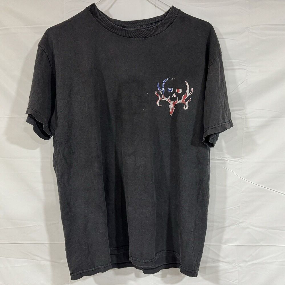 Bone Collector Hunting American Flag T Shirt Mens Size Medium